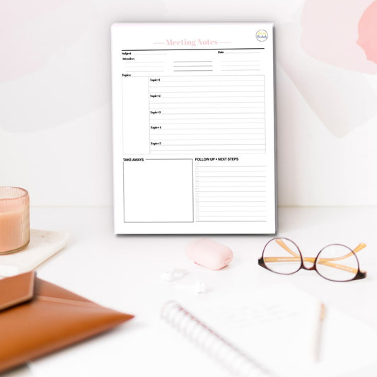 Meetings Notepad Set