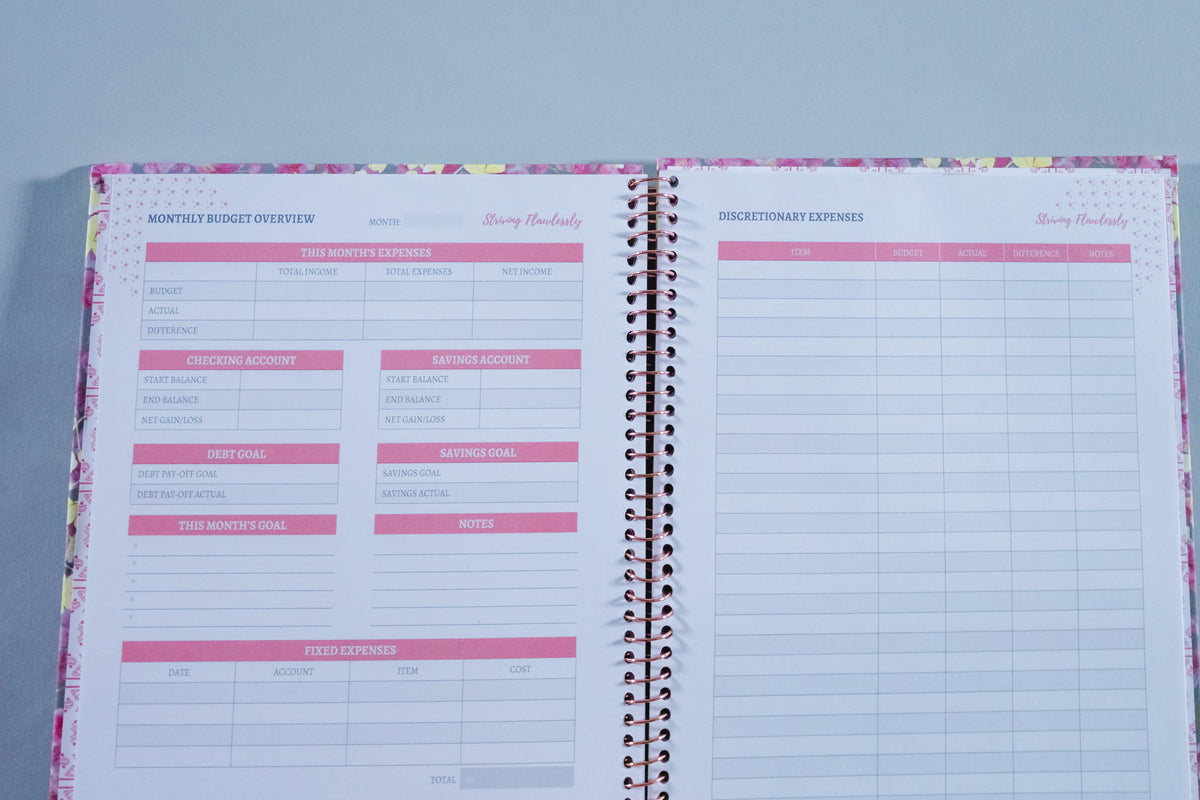 Budget & Meal Plan Journal